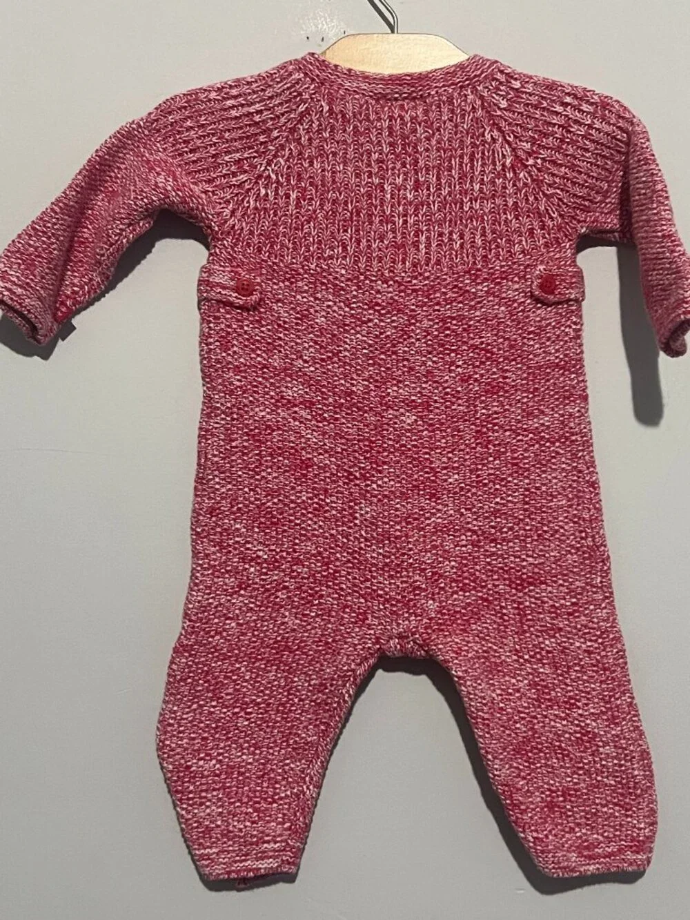 Petit Bateau Knit Romper Size 12 Months
